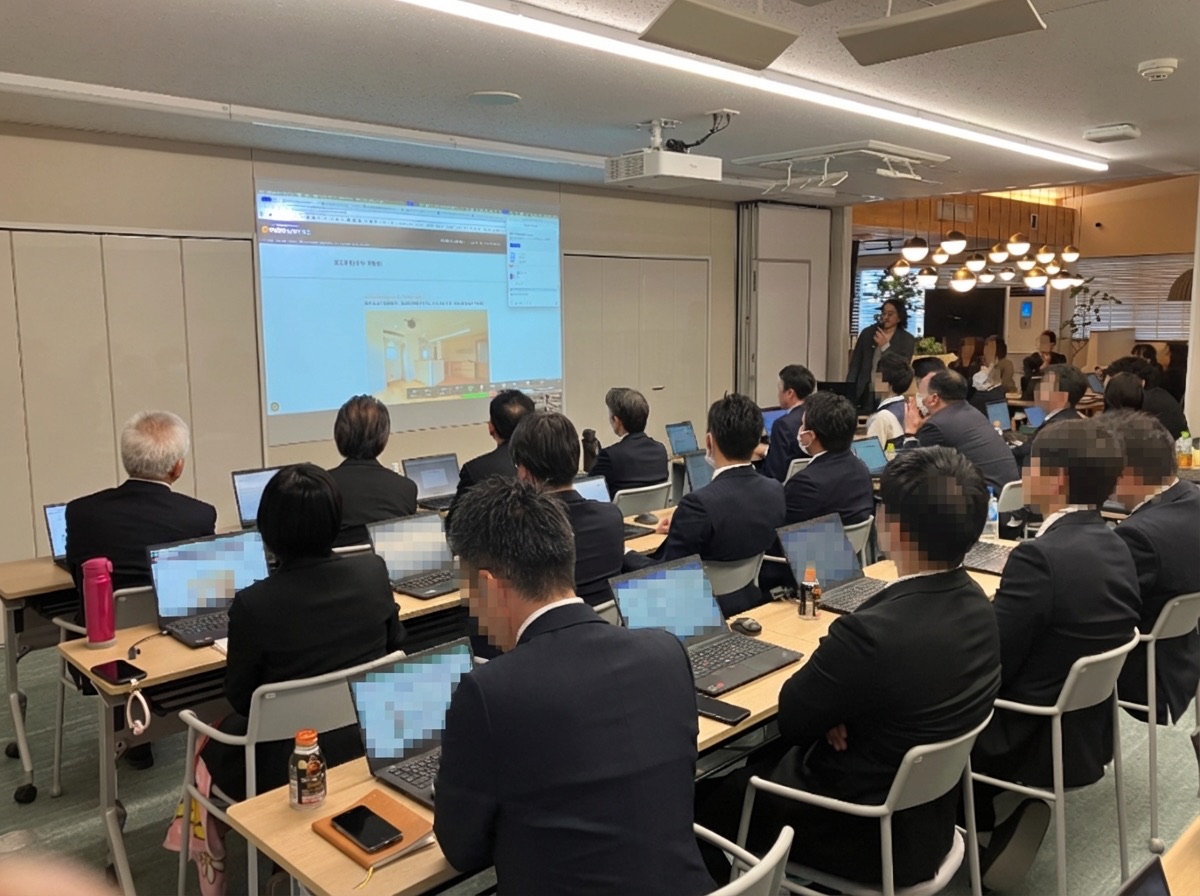 企業向け AIセミナーの様子
