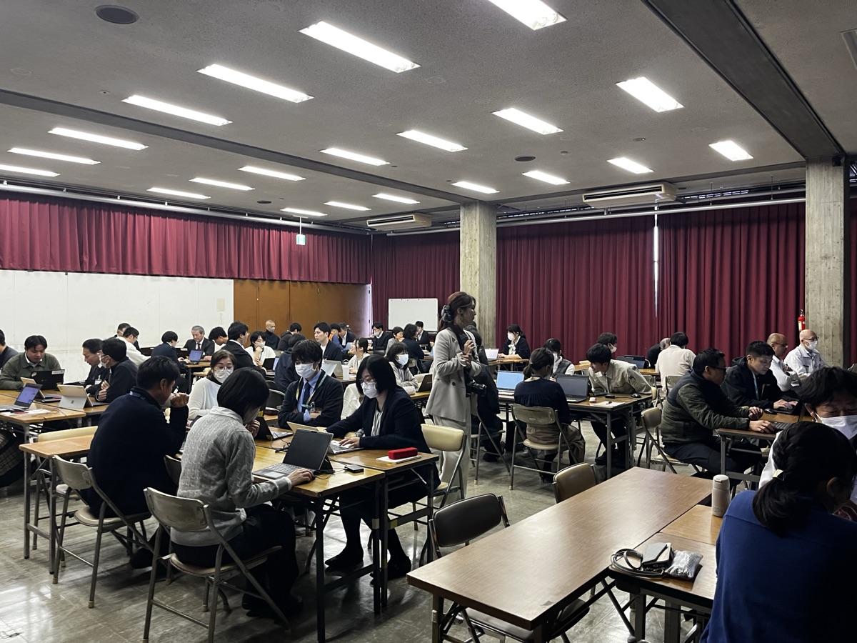 今治市 AI研修の様子